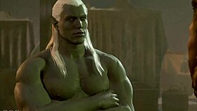 naked gale romance in baldurs gate 3 gay scene