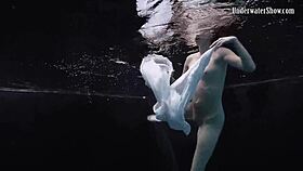 Andrejka Performs Astonishing Underwater Moves In Bikini At Pool