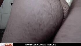 Latino Renovator Sucks Cock As Extra Service