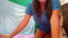 Stepmom nurse rides patient in hospital cowgirl style 😈