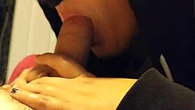 detailed blowjob with cumshot from dominant figure