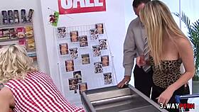 Cindy Behr and Paige Ashley in awesome threesome