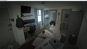 Scenes from Tenants of the Dead hentai game