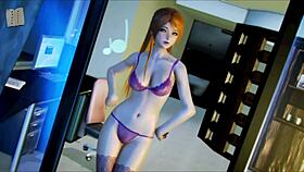 Exciting academy adventures in anime game