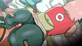 Anime Girls Deliver Intense Assjob, Twerking, And Blowjob In Hentai Compilation