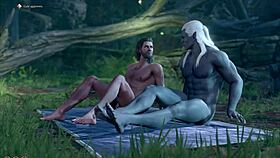 naked gale romance in baldurs gate 3 gay scene