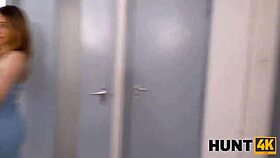 carefully nailing tight vagina while bf watches