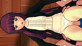 Fern gets hot sex on the floor