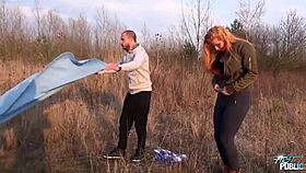 Watch this naïve blonde get rammed outdoors?