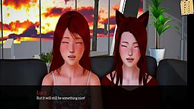 my new family episode with big tits redhead