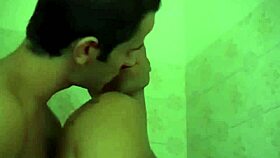 European Boys Engage in Doggystyle, Handjob, and Deepthroat in Gay Threesome