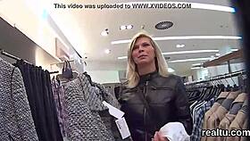 fantastic czech teen 18+ gets seduced in hypermarket and fucked in pov