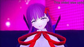 Corrupted dildos force her to dance and squirt orgasms