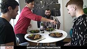 Ryan Jacobs And Collin Lust Get Naughty With Their Stepdads