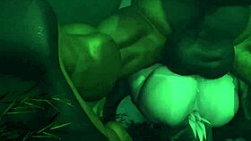 distracted by a dragon in this furry anime hentai adventure