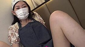 Holy! Married Asian Woman Bangs Her Secret Lover During Work Break!