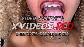 A Novinha Gozou Levando No Cu E Na Buceta E Acabou Com A Boca Cheia De Leite