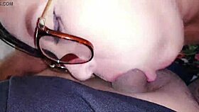 mexican amateur gives homemade blowjob with green eyes