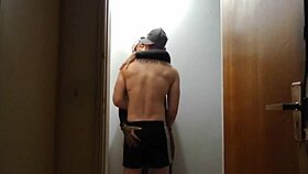 cameras catch friends fucking after gym