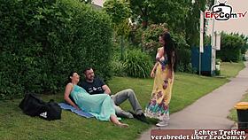 German Horny Housewife Drags Young Guy for a Wild Fuck! 😍