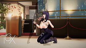 Anime Hentai Game Gaming Hinata Hyuga Netorare Fucks With Lots Of Sex In Various Positions And Blowjob Naruto