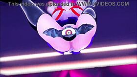 Corrupted dildos force her to dance and squirt orgasms