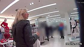 fantastic czech teen 18+ gets seduced in hypermarket and fucked in pov