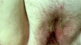 bbw blonde with hairy pussy gets creampie