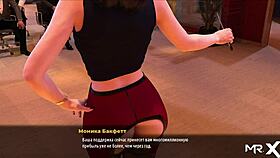 in fashion business, she shows her ass to investors in this 3d cartoon hentai scene