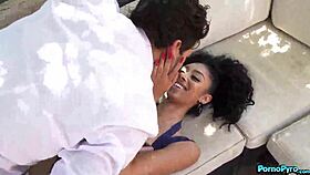 Cute skinny Jada Doll slams hot stranger hard!