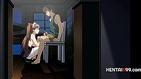 I watch girls scissoring and having a hardcore threesome in this anime - s