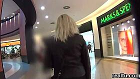 fantastic czech teen 18+ gets seduced in hypermarket and fucked in pov