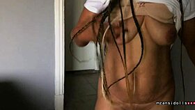 Mature Milf Fucked Hard on a Public Balcony!