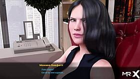 in fashion business, she shows her ass to investors in this 3d cartoon hentai scene