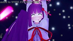 Corrupted dildos force her to dance and squirt orgasms