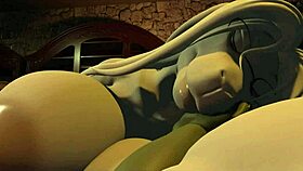 distracted by a dragon in this furry anime hentai adventure