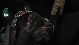 Веселье с трансам в парковке и в порнотеатре