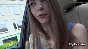 Elegant Nympho Blows Penis