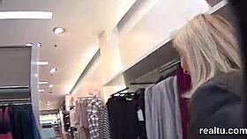 fantastic czech teen 18+ gets seduced in hypermarket and fucked in pov