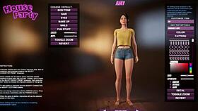 house party game leaves anime hentai impressions