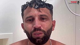 Bia and Nicole's steamy shower kiss