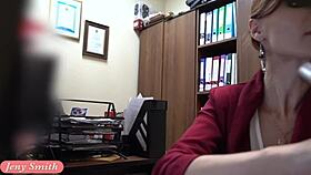 Jeny Smith Naked At New Job! Hidden Cam Fun!