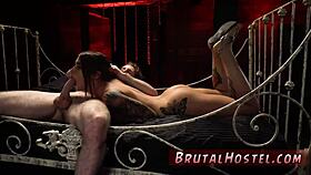 Youthful 18+ tourists Felicity Feline and Jade engage in hard core sex.