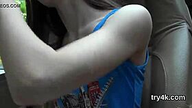 Elegant Nympho Blows Penis