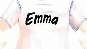 Emma naked in gravure photoshoot