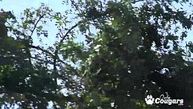 Mandy sky gets her bubble butt licked and choked