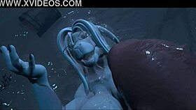 distracted by a dragon in this furry anime hentai adventure