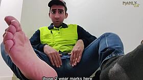 as a step gay dad, work sucks, life is tough, i escape into foot fantasy dreams even at work.