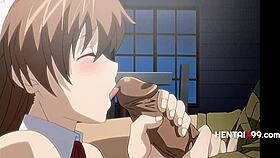 I watch girls scissoring and having a hardcore threesome in this anime - s