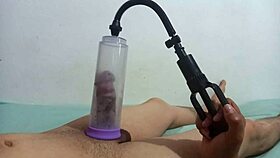 Twink Sucks Dick with Pump Intensely!